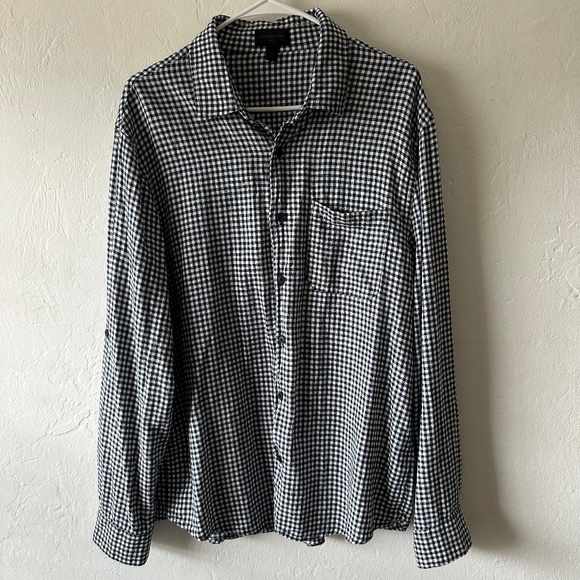 MAGASCHONI Other - MAGASCHONI Long Sleeve Linen Blend Shirt Size L